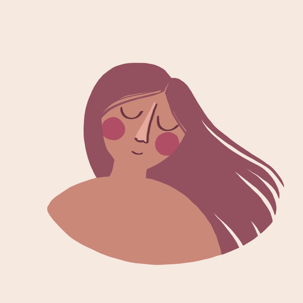 An illustration used in the Exhale Health project.